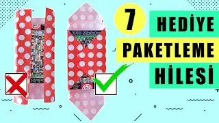 Hediye Paketleme Hileleri | 7 Kendin Yap Fikir
