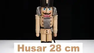 Nussknacker Husar naturfaben