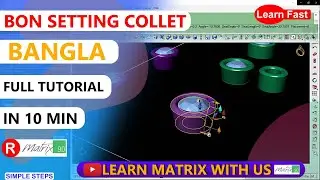 How to Create Bon Setting Collet | Jewellery Cad Design Tutorial | Jewellery Tips and Tricks
