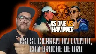 Reacci&oacute;n Iron Battles AS ONE vs HAMPER la mejor forma de cerrar el evento, tremenda batalla de ambos