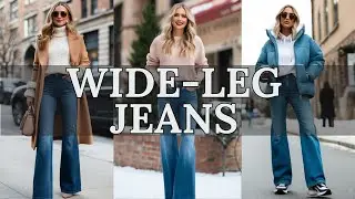 Casual Outfits with Wide-Leg Jeans - Winter Edition | Effortless Winter Chic