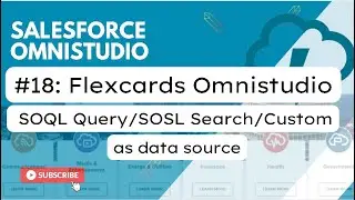 Session 18: Flexcards | SOQL/SOSL/Custom Data as Data Source Type | Omnistudio | Salesforce Vlocity