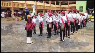 Band display of Students of DCS Aghanpur