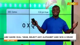 ABC GAME: Select any alphabet and win a draw on Adom TV (09-01-26)
