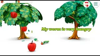 My worm is very hungry