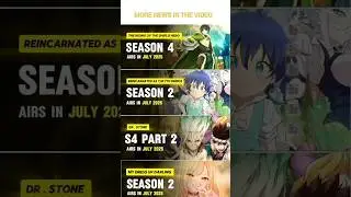 ANIME NEWS 2025 #anime #new #animenews #news #viralvideo