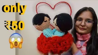 Crochet products starting at ₹50 😱 |  Surprise reveal |  Small business 