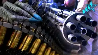 Military Best: Gatling Gun Ammo Loader M61 Vulcan! Loading F-15s, F-16s! Impressive!!!