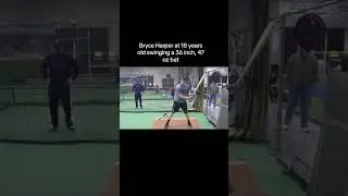 Bryce Harper at 18 years old ⚾️🔥 #shortsviral #baseball #mlb #professionalbaseball #bryceharper