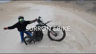 Sur-Ron eBike vs Sand Dunes with the Twins and KTM's
