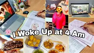 🕓 4 Am study vlog | Early morning study routine 📝| NEET aspirant | day in my life |