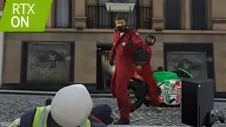 GTA V Next Gen Jewelry Heist Mission - Xbox Series X RT Performance Mode