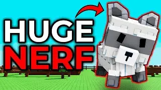The RACCOON Just Got a HUGE NERF... (Grow a Garden)