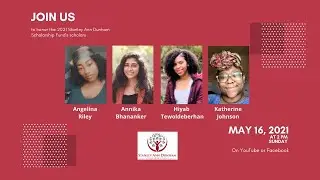 Stanley Ann Dunham Scholarship Fund Virtual Award Ceremony, 2021