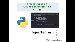 Count the occurrence of characters in a string