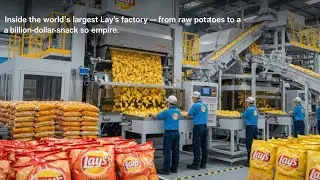 Lays Factory Tour: How Raw Potatoes Turn Into Billions of Chips Every Day