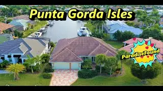 Executive Waterfront Pool Home Punta Gorda Florida. Real estate video