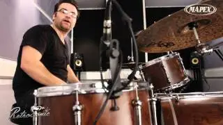 Mapex Retrosonic drum kit demo