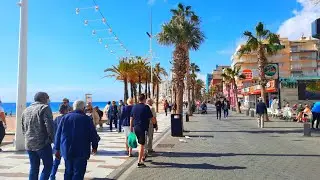 Benidorm in February 2022: full tourist buses are coming! #benidorm #benidormtoday