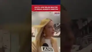 WATCH: Italian PM Giorgia Meloni's Reaction On Question Over India's Role In Ongoing Wars #shorts