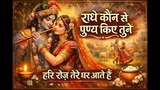 राधे कौन से पुण्य किए तूने | हरि रोज़ तेरे घर आते हैं | Radha Krishna Bhajan 2026 | New Bhajan