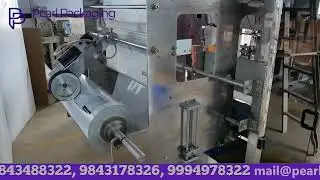 Snacks & Ice Cube Multi Head Pouch Packing Machine with Z Type Conveyor | Pearl Packing Machinery