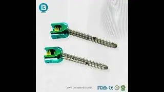 Fenestrated Polyaxial Screw &ndash; Dual Thread | Pedicle Screw System | Spine Implant | Biomedortho