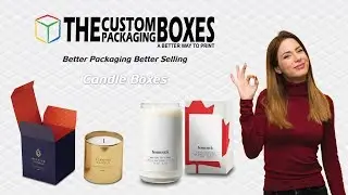 Candle Boxes USA | Custom Candle Packaging and Labels | Gift Candle Boxes with Window