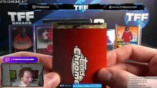 2024/25 Topps Chrome Deluxe Edition Manchester United 3 Box Case PYP #17