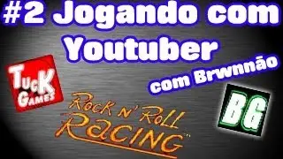 #2 Jogando com youtuber - Rock In Roll Racing [SNES] - Convidado: Brwnnao Games