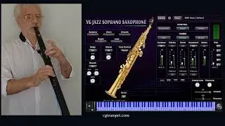 VG Soprano Saxophone Virtual Instrument VST, AU, Standalone app. for Mac & PC and Robkoo R1.