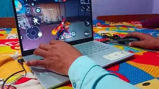 free fire pc gameplay | Playing Free Fire First Time in PC 💥 laptop & pc gameplay #shorts #freefire