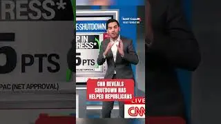 CNN: Shutdown Has HELPED Republicans' Approval Rating