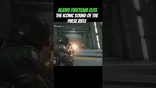 The Iconic Sound Of The Pulse Rifle! #aliensfireteamelite
