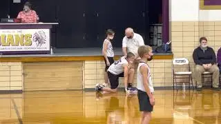 Kobe in his final 6th grade game! Pecatonica Indians