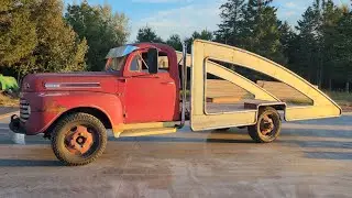 Bad Chad test drives the 1948 Ford Concept Car Hauler 😳