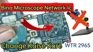 Redmi 8A No Service  Problem Solution | Redio Off | WTR 2965 IC Change kaise kare