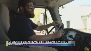 North Myrtle Beach city employees offered free Class B CDL training