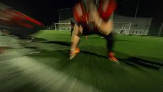 American Football FPV Drone's-Eye View - One-take shot