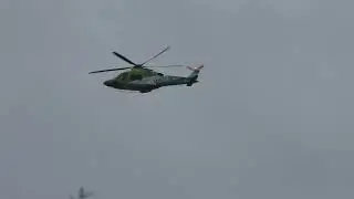 Parkview Samaritan Agusta AW169 flying past my house