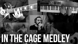 GENESIS - In The Cage Medley full band split screen cover (Performed by SCHIZOID MEN)