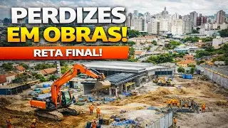 🔥 agora É Real! Estação Perdizes Surpreende 😱🚧