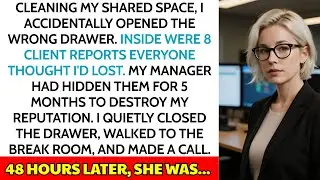 I Found 8 Missing Reports In My Manager's Drawer&mdash;What I Did Next Made Her Beg