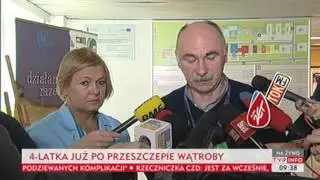 Prof. Kaliciński o 9-godzinnej operacji zatrutej dziewczynki (TVP Info, 23.09.2013)