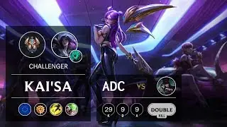 Kai'Sa ADC vs Caitlyn - EUW Challenger Patch 9.24
