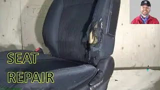 How to repair BAD Seat Cover in car or truck