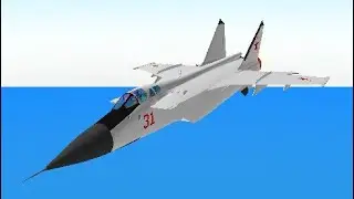 Roblox | Airplane Simulator | MiG-31 Foxhound