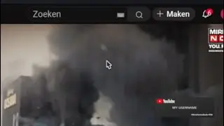 Rocket hitting waterpark sweden