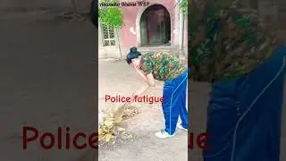 Fatigue Time👮 Kolkata Police Lovers 💯 #wbp #army #uniform #plz_subscribe_my_channel