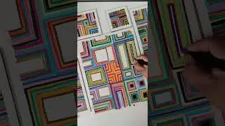 Flow of Colors 🎨 | Abstract Canvas Art | #ColorFlow #AbstractArt #CreativeCanvas